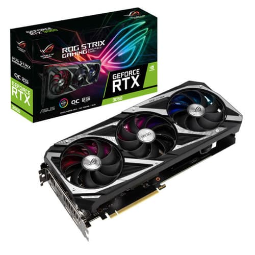Asus ROG Strix Gaming RTX 3060 V2 OC LHR 12GB Graphics Card